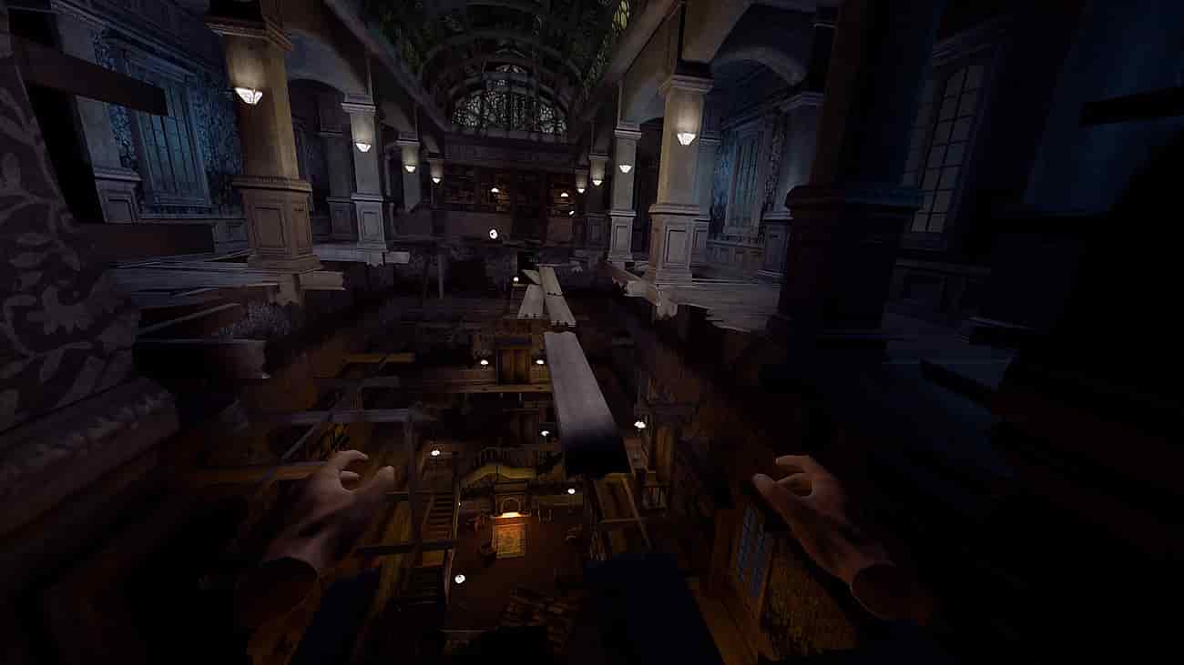 Gameplay screenshot of Affected The Manor
