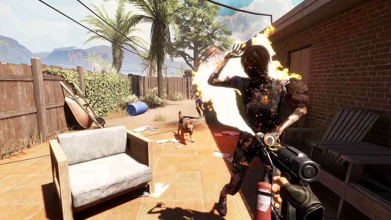 Gameplay screenshot of Arizona Sunshine