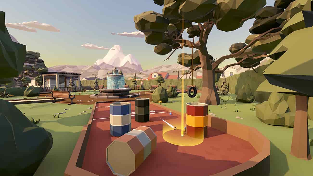 Gameplay screenshot of Bocce Time