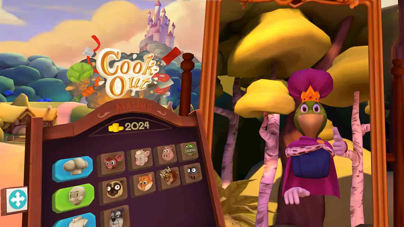 Gameplay screenshot of Cook-out
