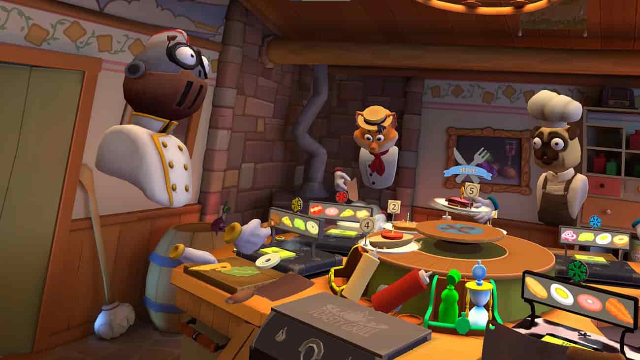 Gameplay screenshot of Cook-out