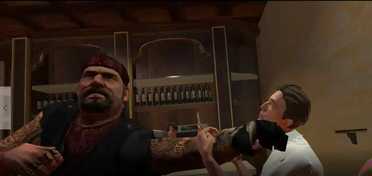 Gameplay screenshot of DrunkN Bar Fight