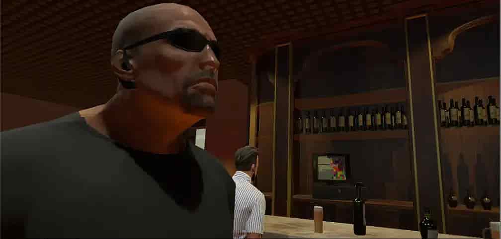 Gameplay screenshot of DrunkN Bar Fight