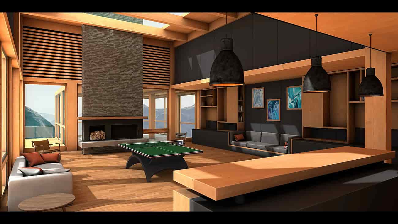 Gameplay screenshot of Eleven Table Tennis