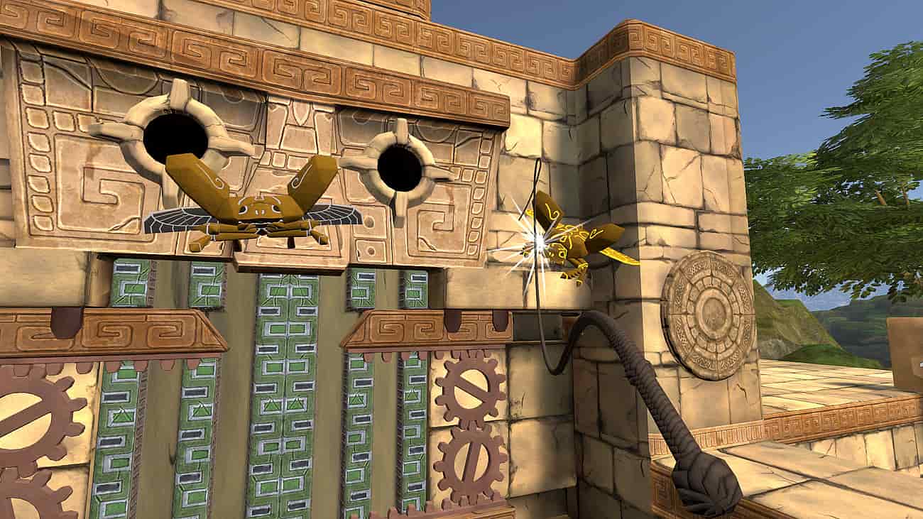 Gameplay screenshot of Eye of The Temple