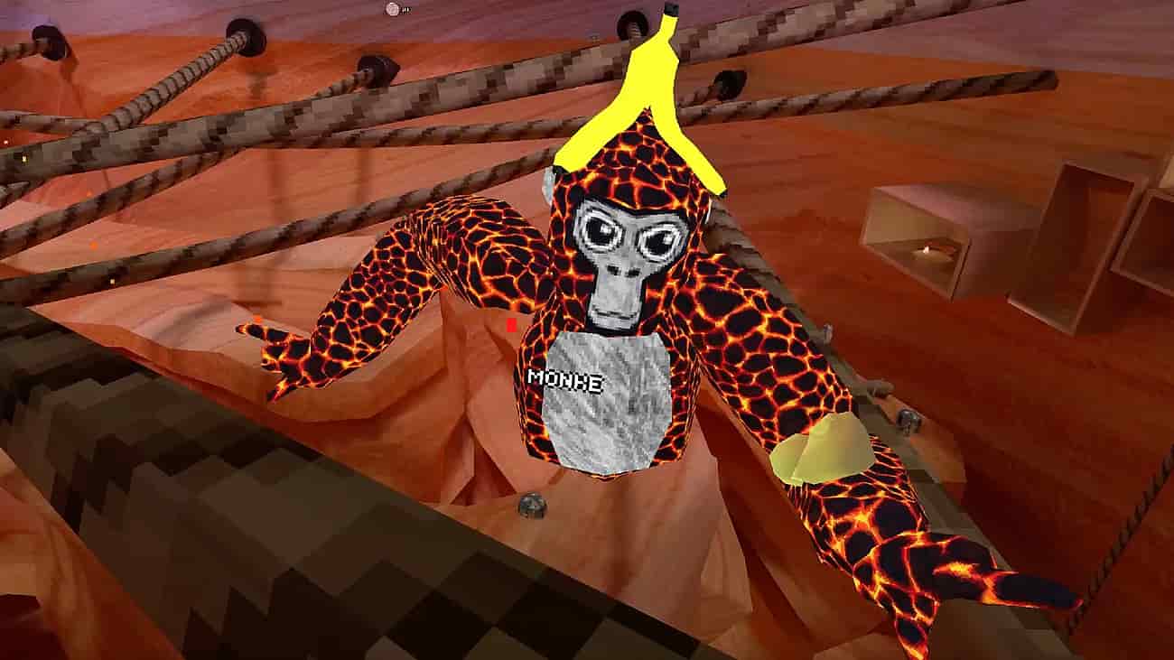 Gameplay screenshot of Gorilla Tag