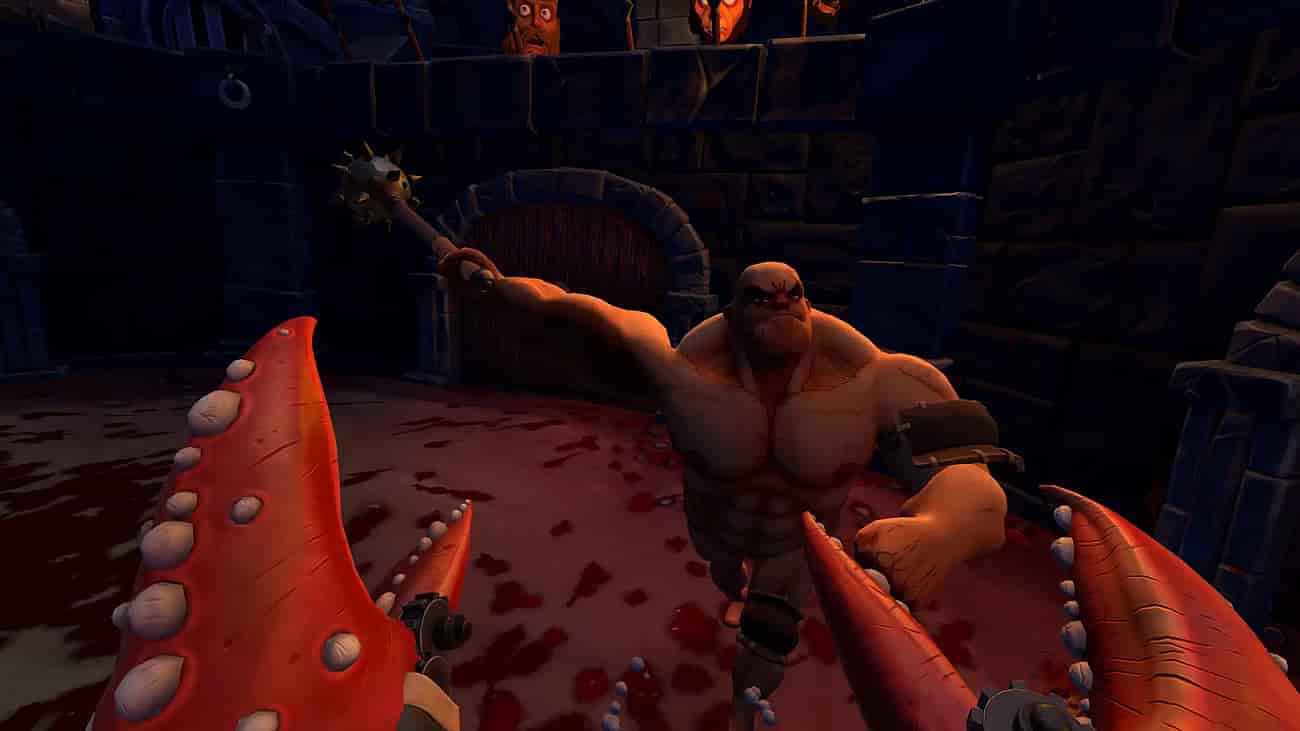 Gameplay screenshot of Gorn