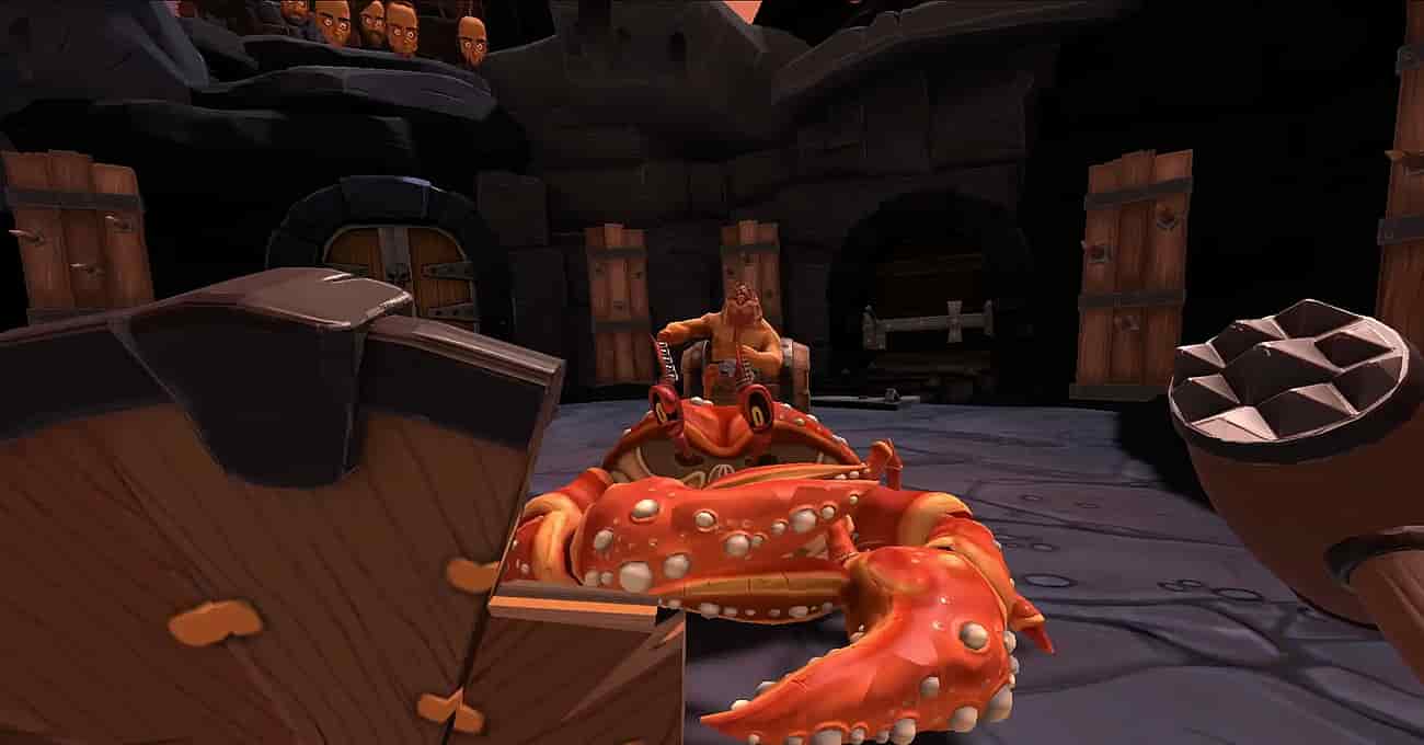 Gameplay screenshot of Gorn