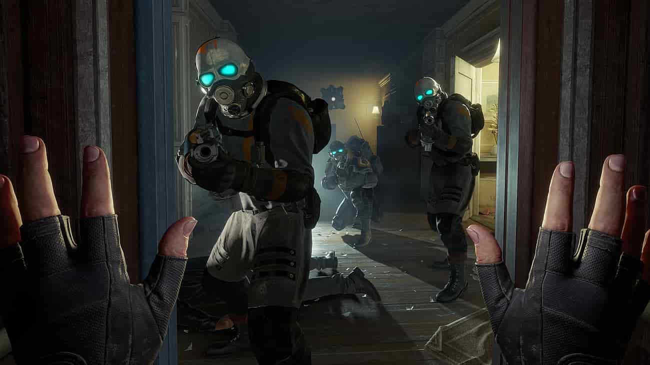 Gameplay screenshot of Half-Life Alyx