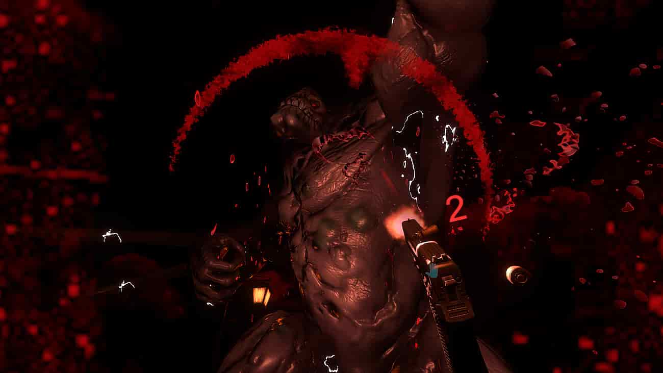 Gameplay screenshot of Hell Dimension VR