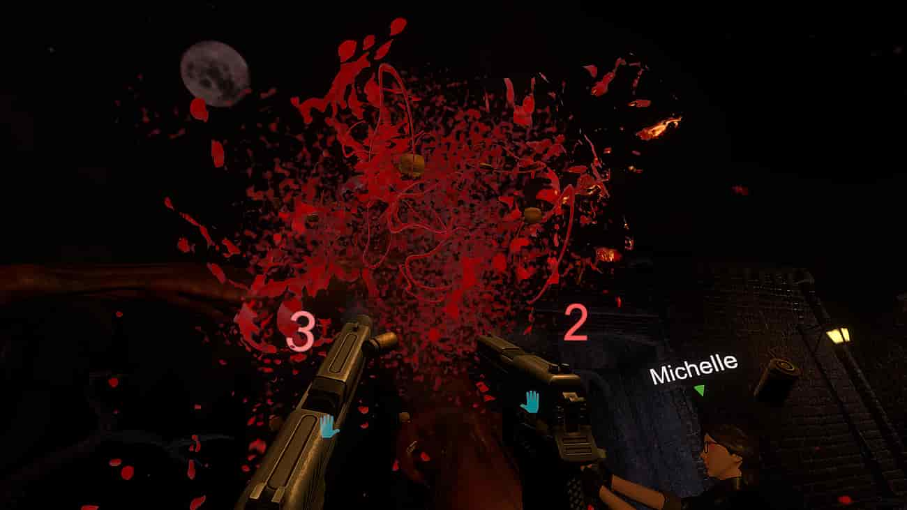 Gameplay screenshot of Hell Dimension VR