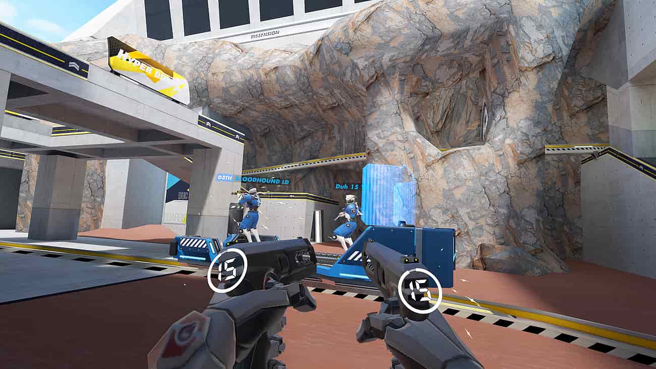 Gameplay screenshot of Hyper Dash