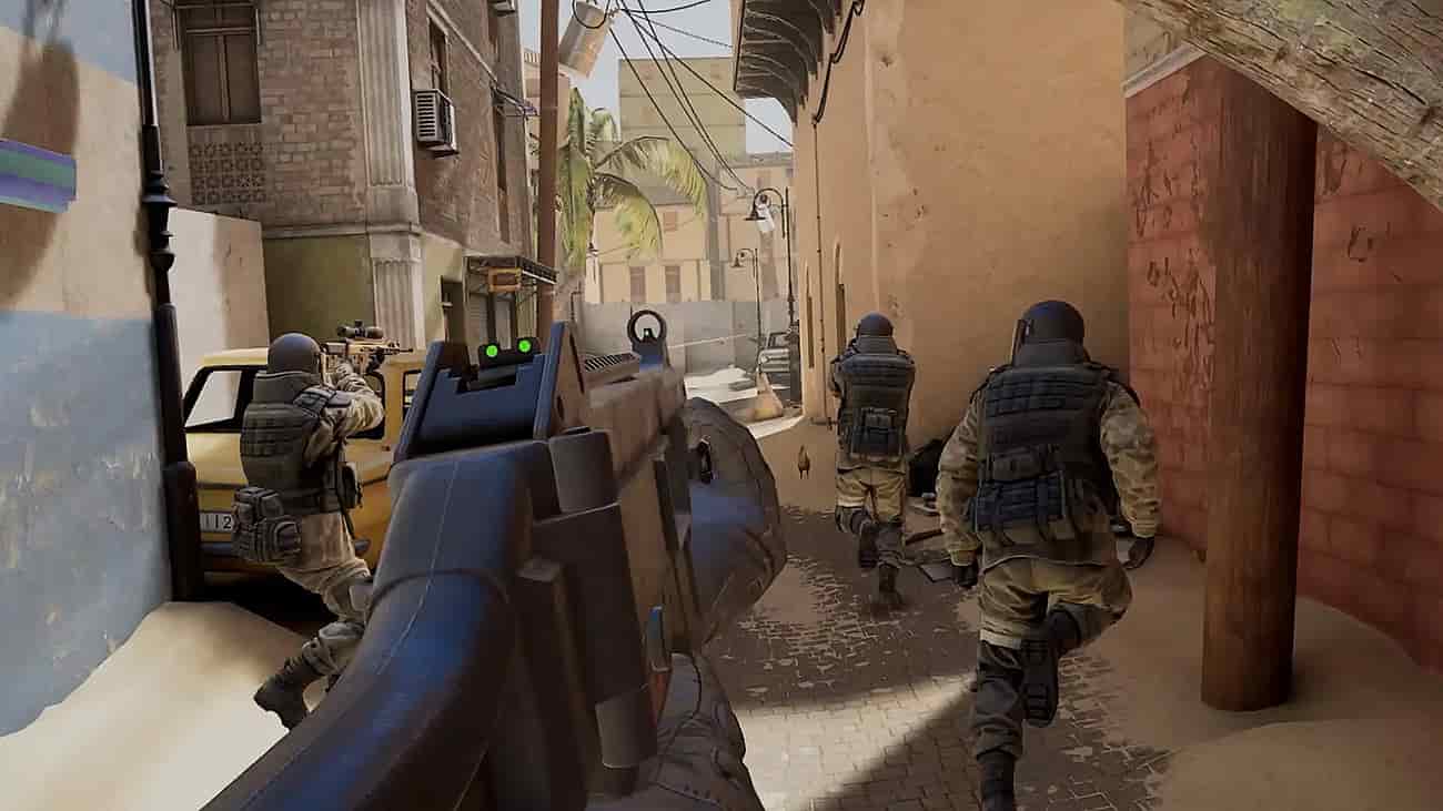 Gameplay screenshot of Pavlov VR
