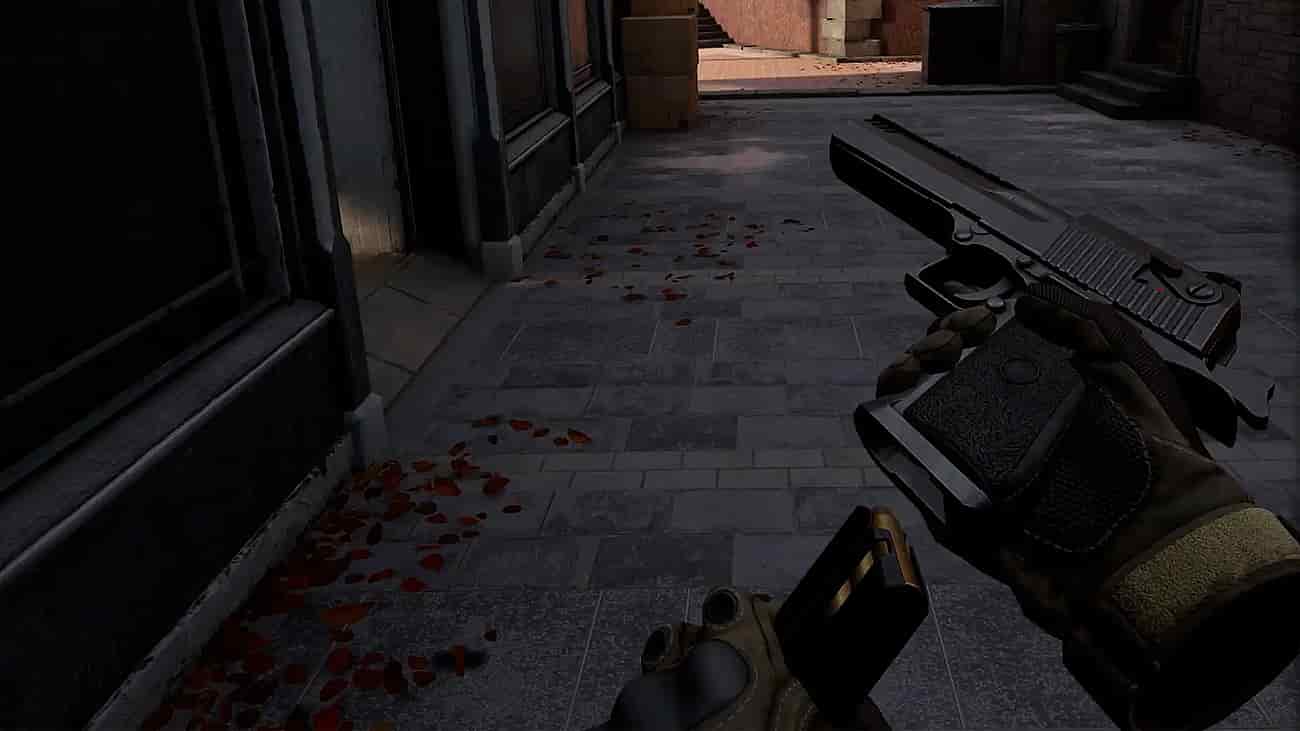 Gameplay screenshot of Pavlov VR
