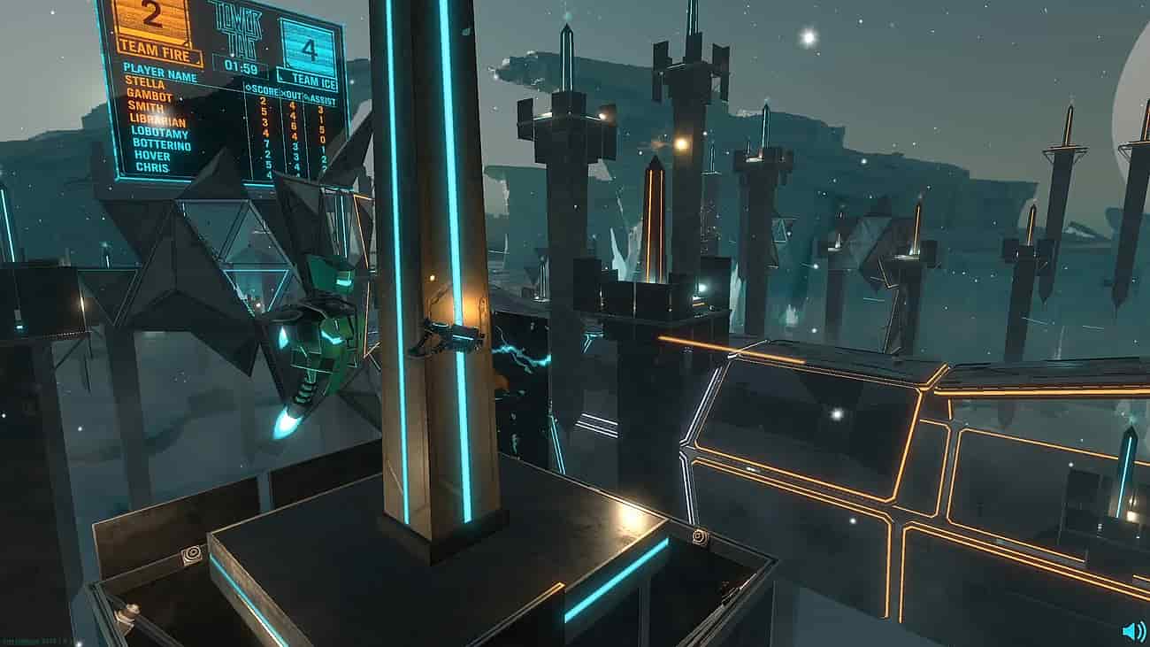 Gameplay screenshot of Tower Tag