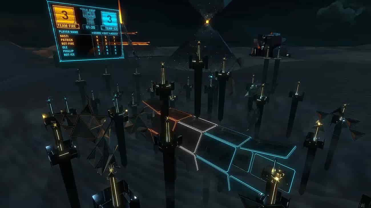 Gameplay screenshot of Tower Tag