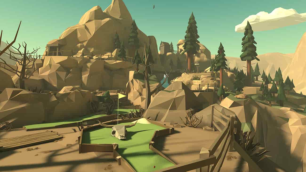 Gameplay screenshot of Walkabout Mini Golf