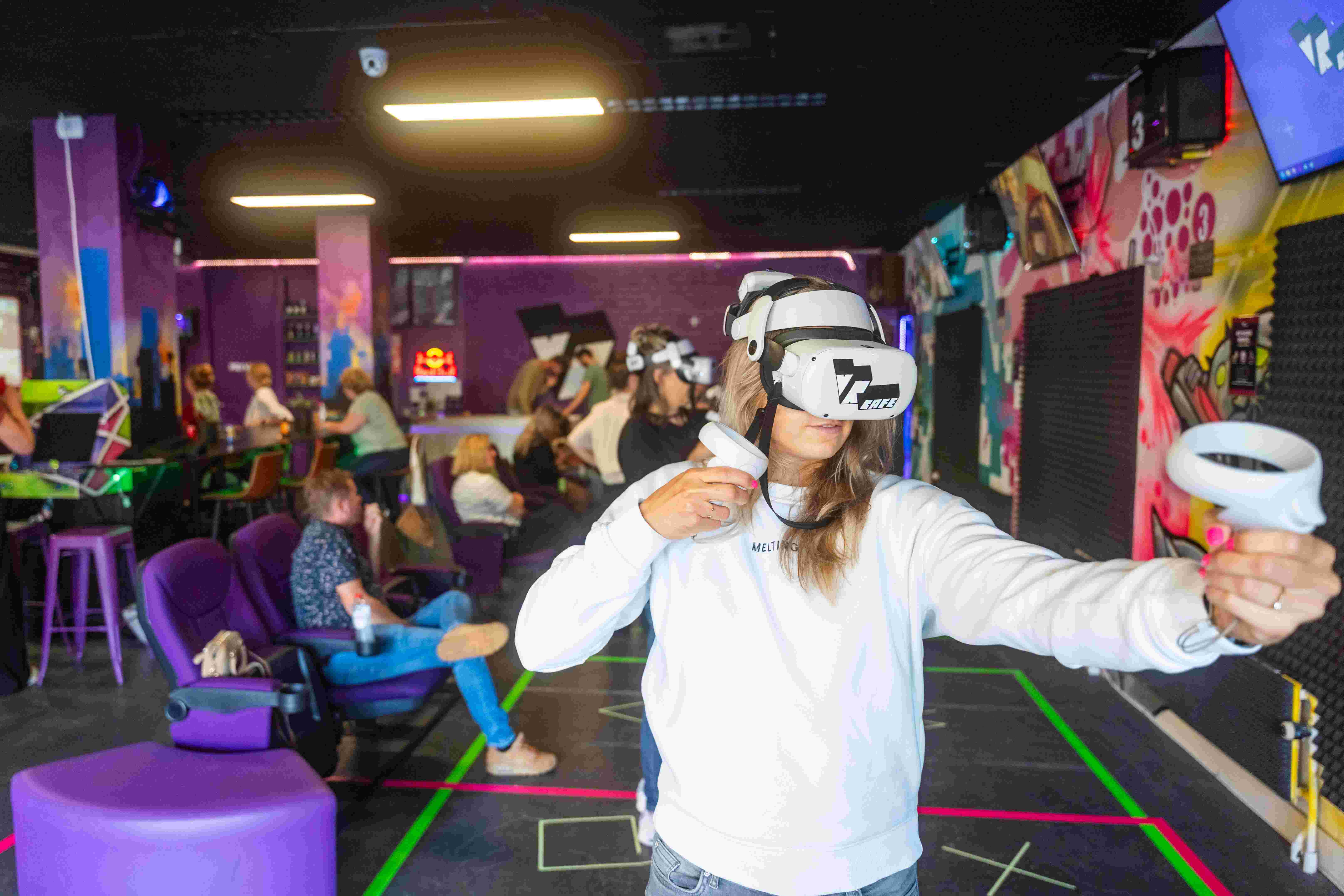 Teamspirit in Virtual Reality met het UWV bij VRcafe Haarlem