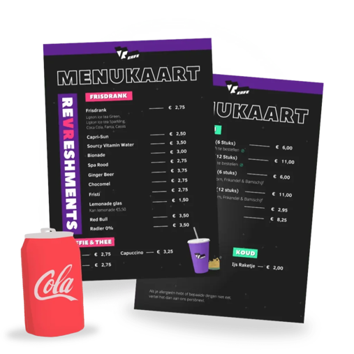 menu's