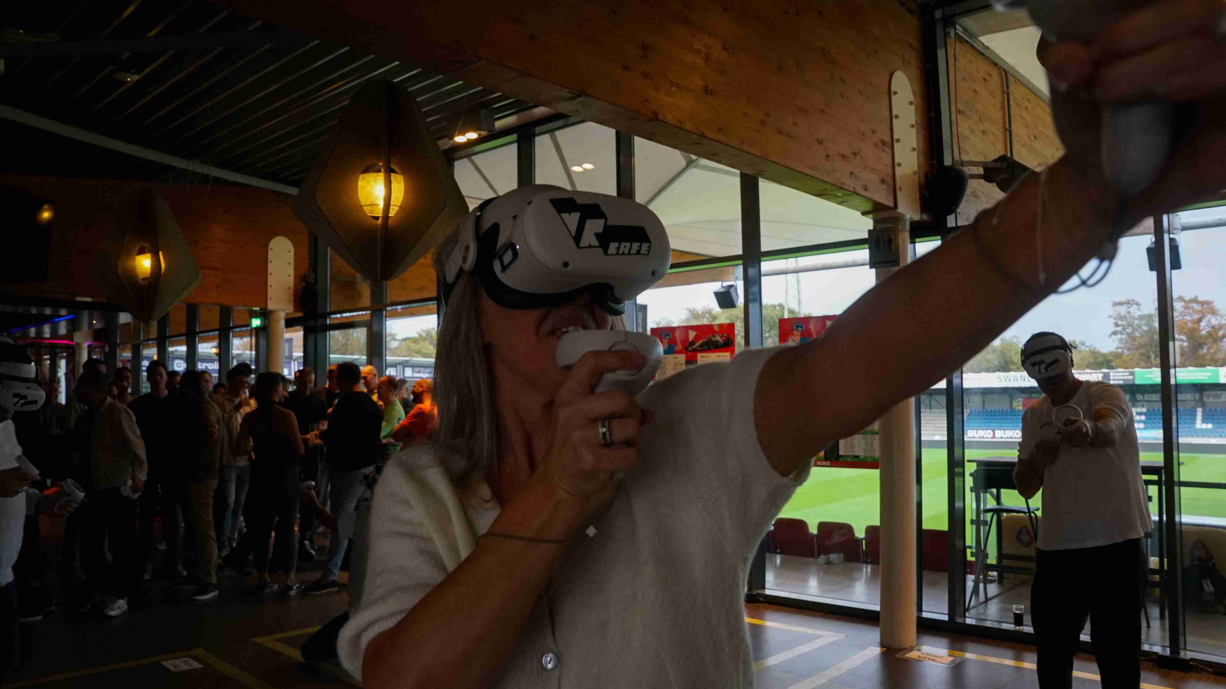 VR velden in het stadion
