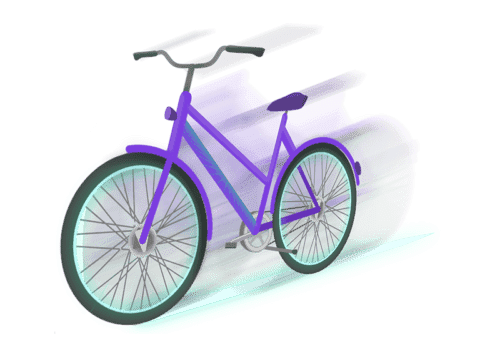 Met de <span class="text-accent">fiets</span> of <span class="text-accent">lopend</span>