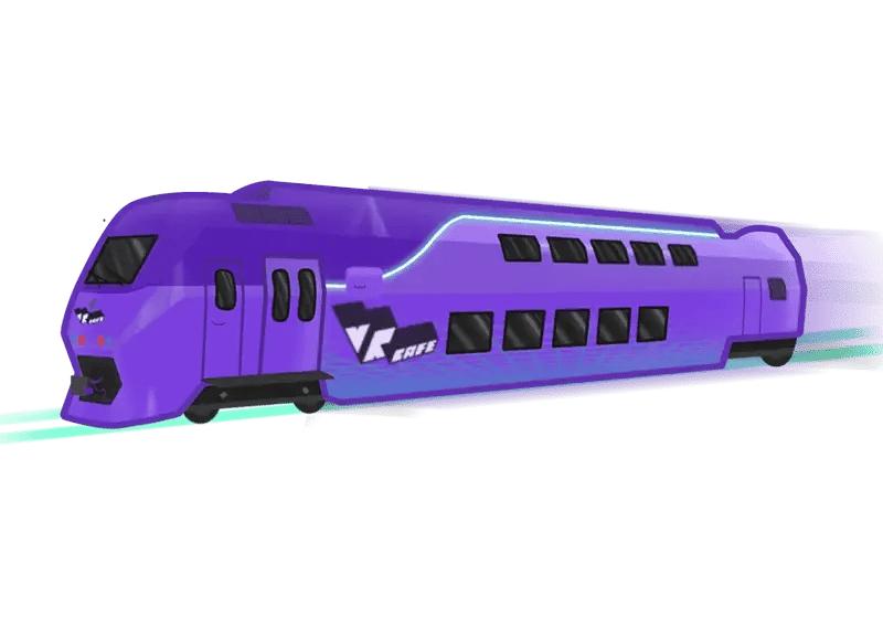 Met het <span class="text-accent">trein</span>