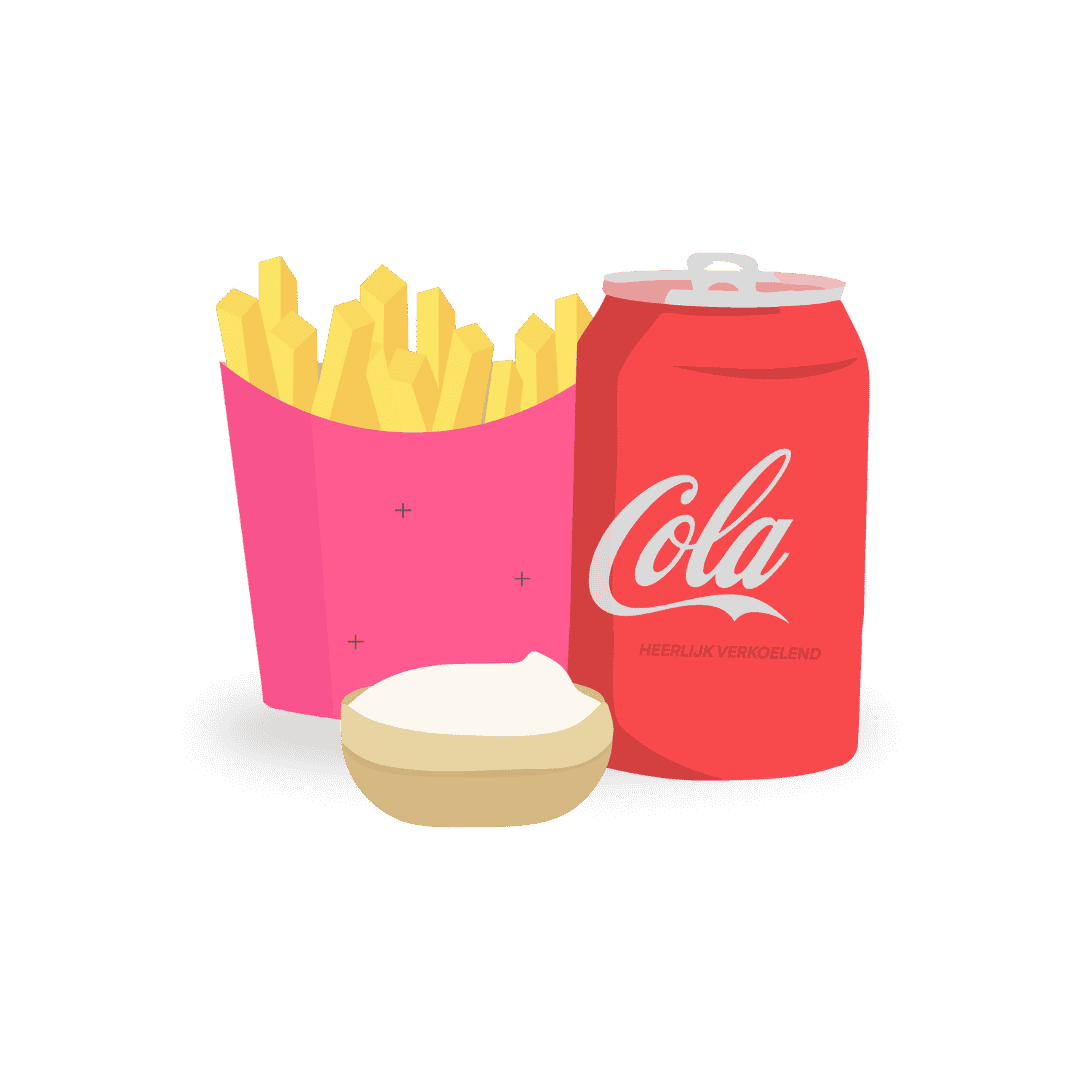 Limo und Pommes