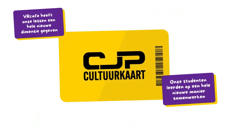 Ontdek VR met de <span class="text-education">CJP-pas</span> & <span class="text-education">Cultuurkaart!</span>