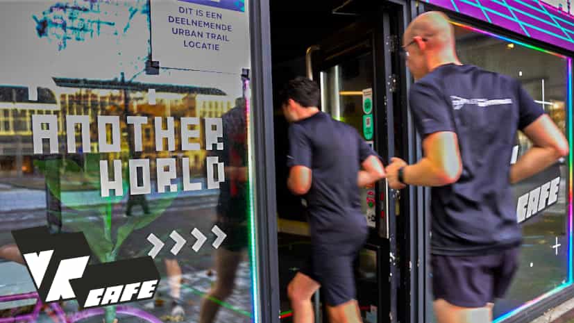Urban Trail Haarlem liep dwars door het VRcafe